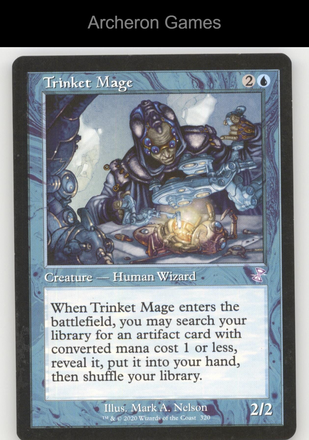Trinket Mage 320 Special MTG Card Time Spiral: Remastered