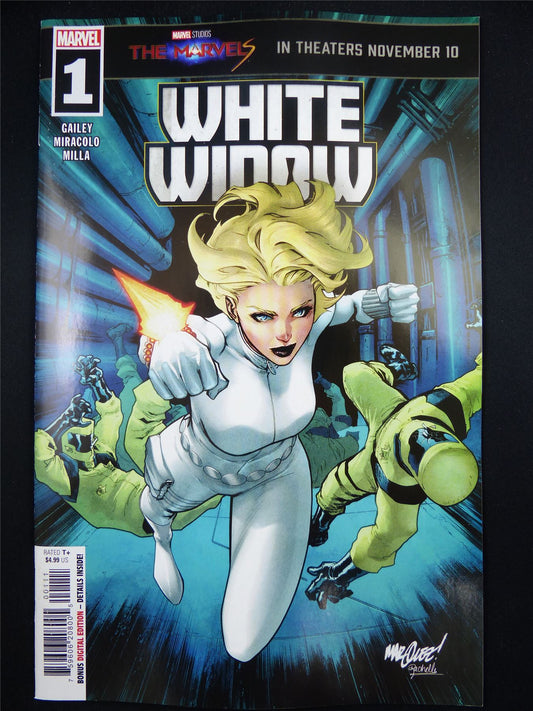 WHITE Widow #1 - Jan 2024 Marvel Comic #5S