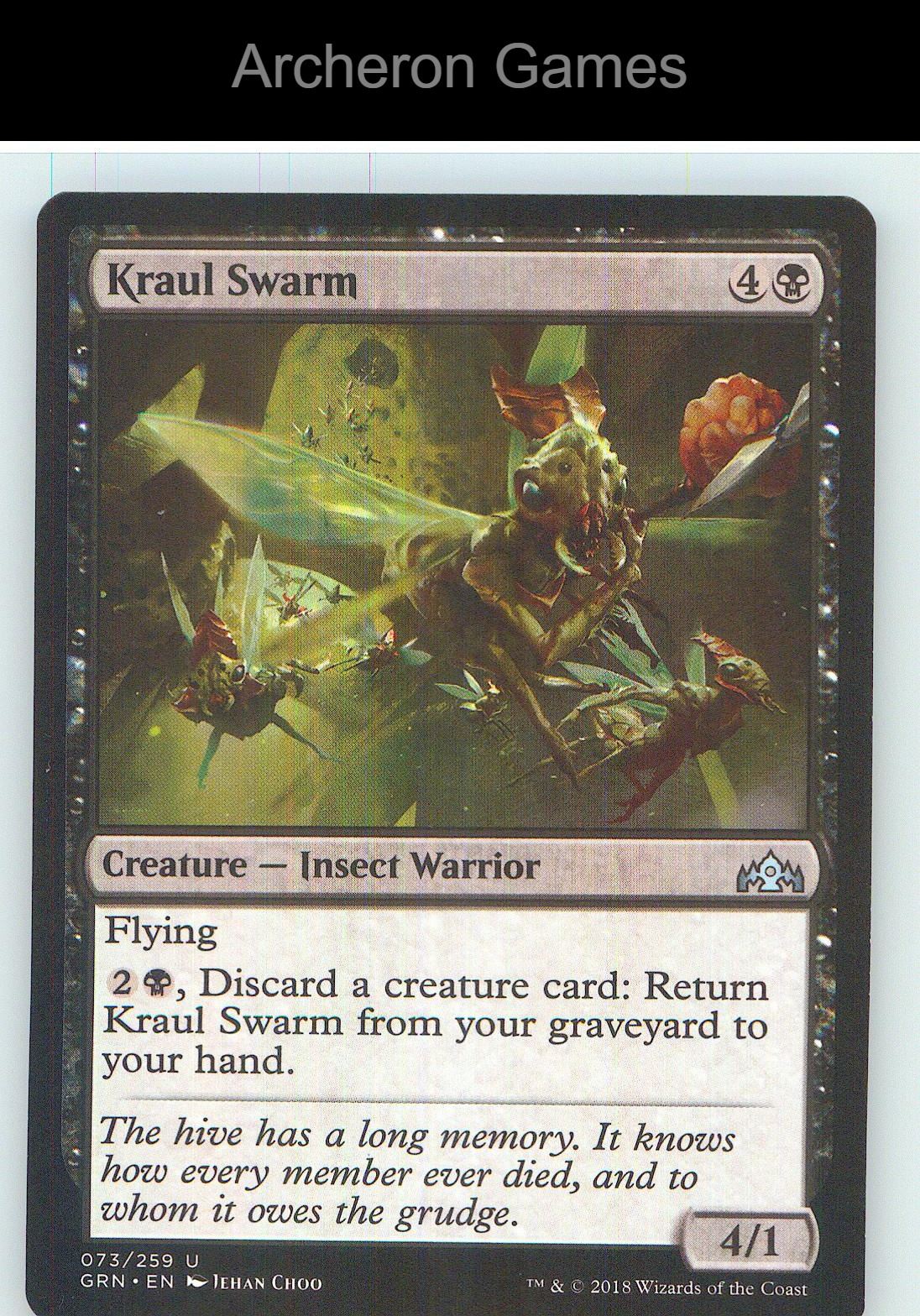 Kraul Swarm GRN 73 UC MTG Card NM/EX+