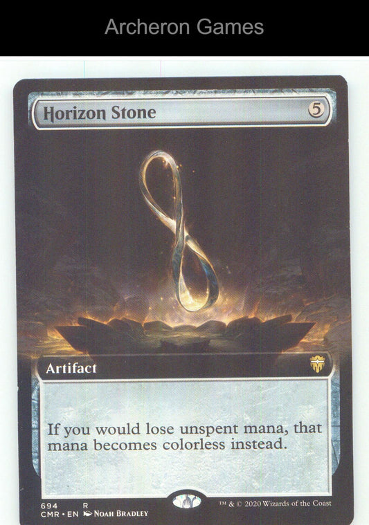 Horizon Stone (Extended Art) CMR 694 R MTG Card NM/EX+