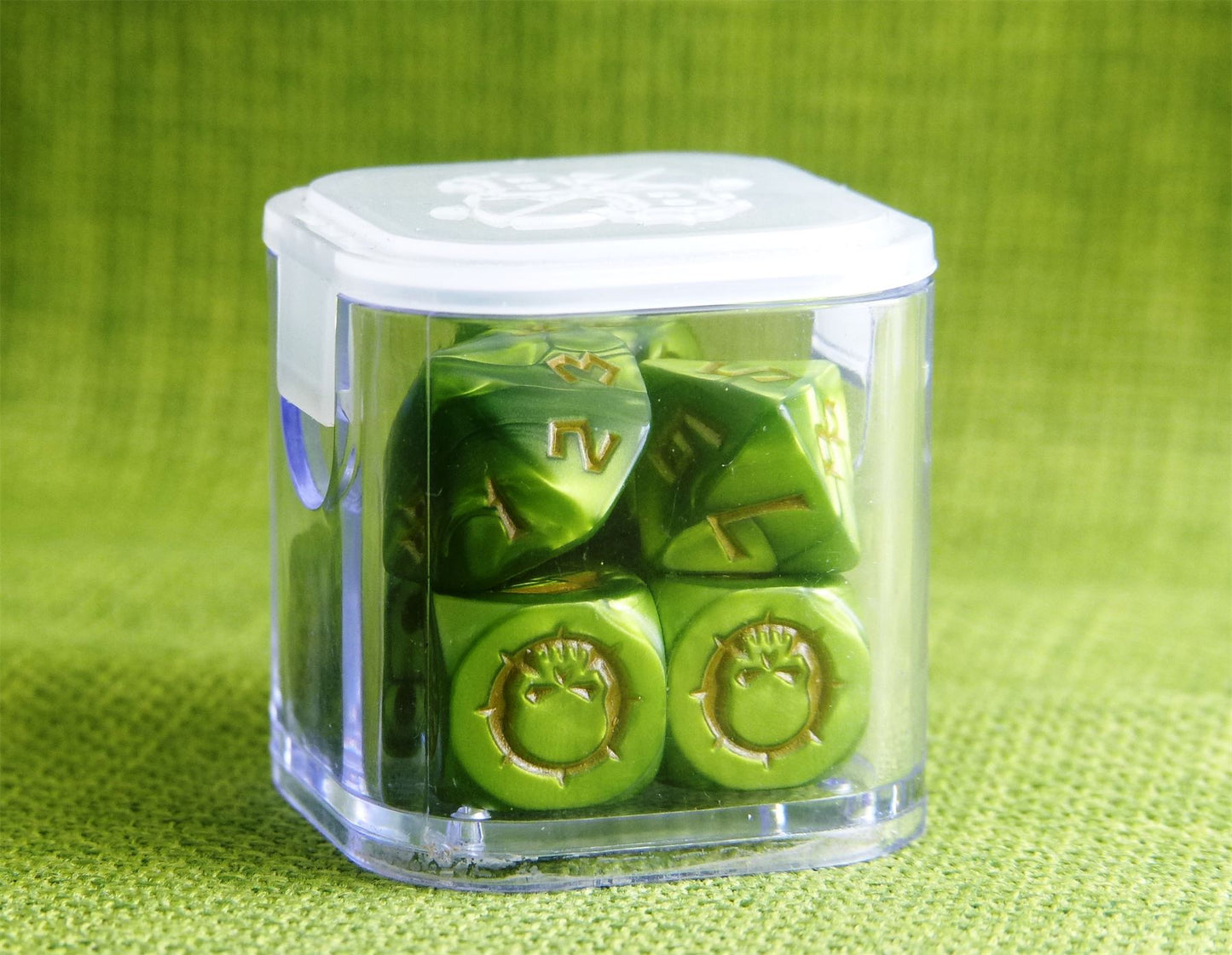 Blood Bowl - Wood Elf Team Dice Set - Warhammer AoS 40k #4R