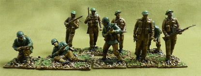 British Assault Troop painted 1/35 scale - WW2 Model #179