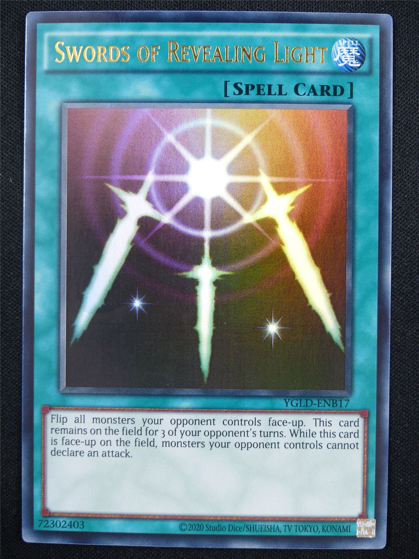 Swords of Revealing Light YGLD Ultra Rare - Yugioh Card #1IP