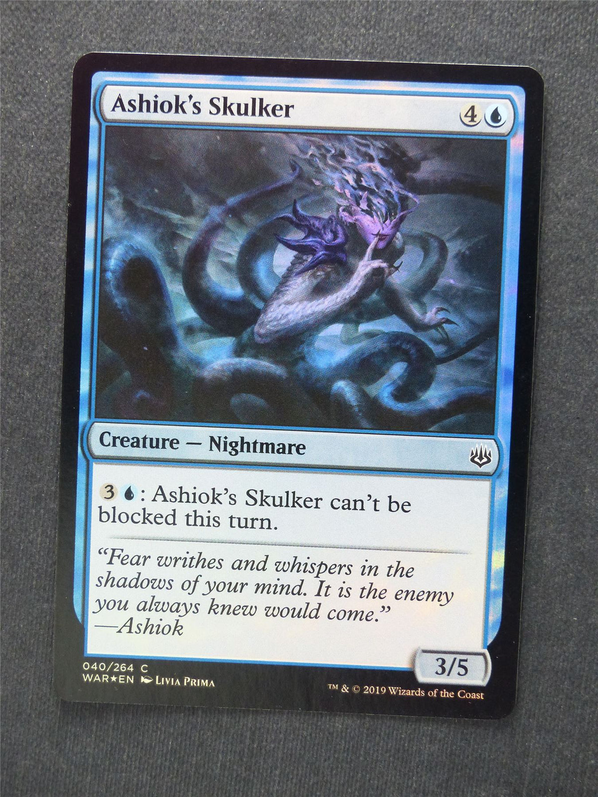 Ashiok's Skulker Foil - Mtg Magic Cards #11X