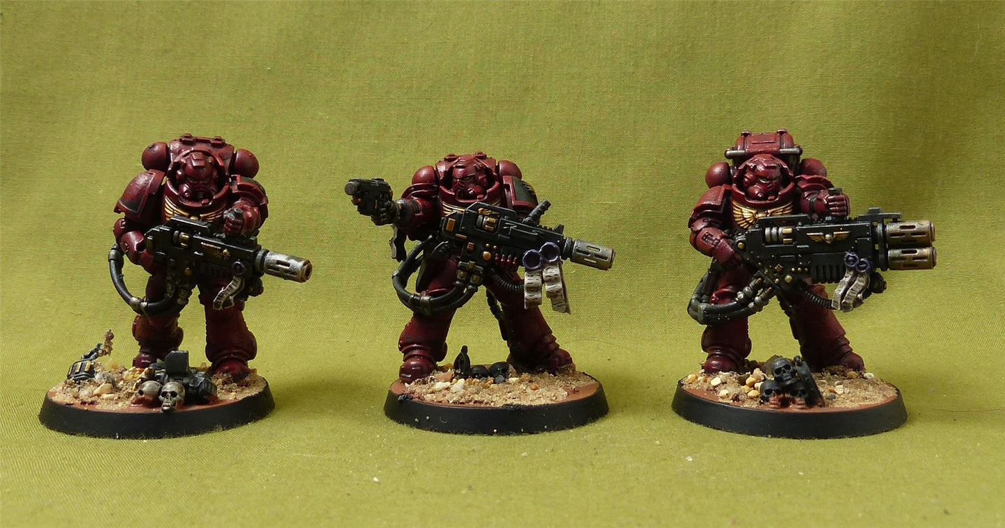 Primaris Eradicators painted - Blood Angels - Warhammer 40K #9F