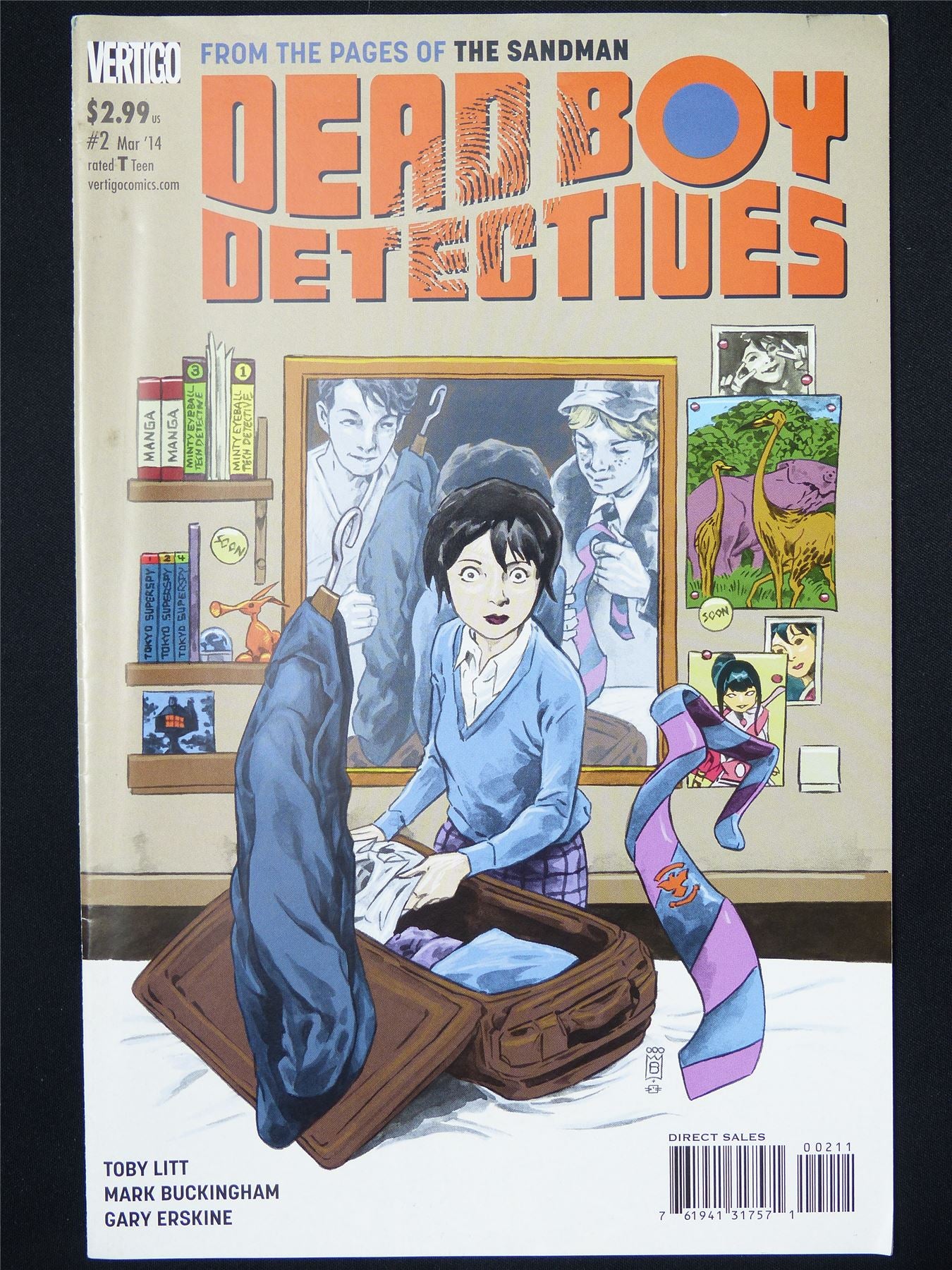 DEAD Boy Detectives #2 - B&B Vertigo Comic #SF