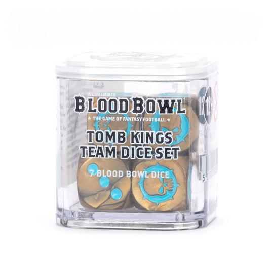 Tomb Kings Team Dice - Warhammer: Blood Bowl - Available from 15/11/25