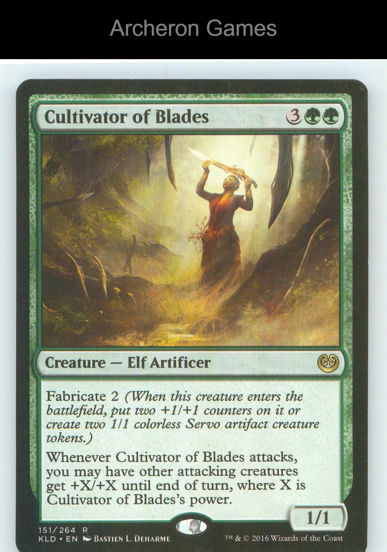 Cultivator of Blades KLD 151 R MTG Card NM/EX+