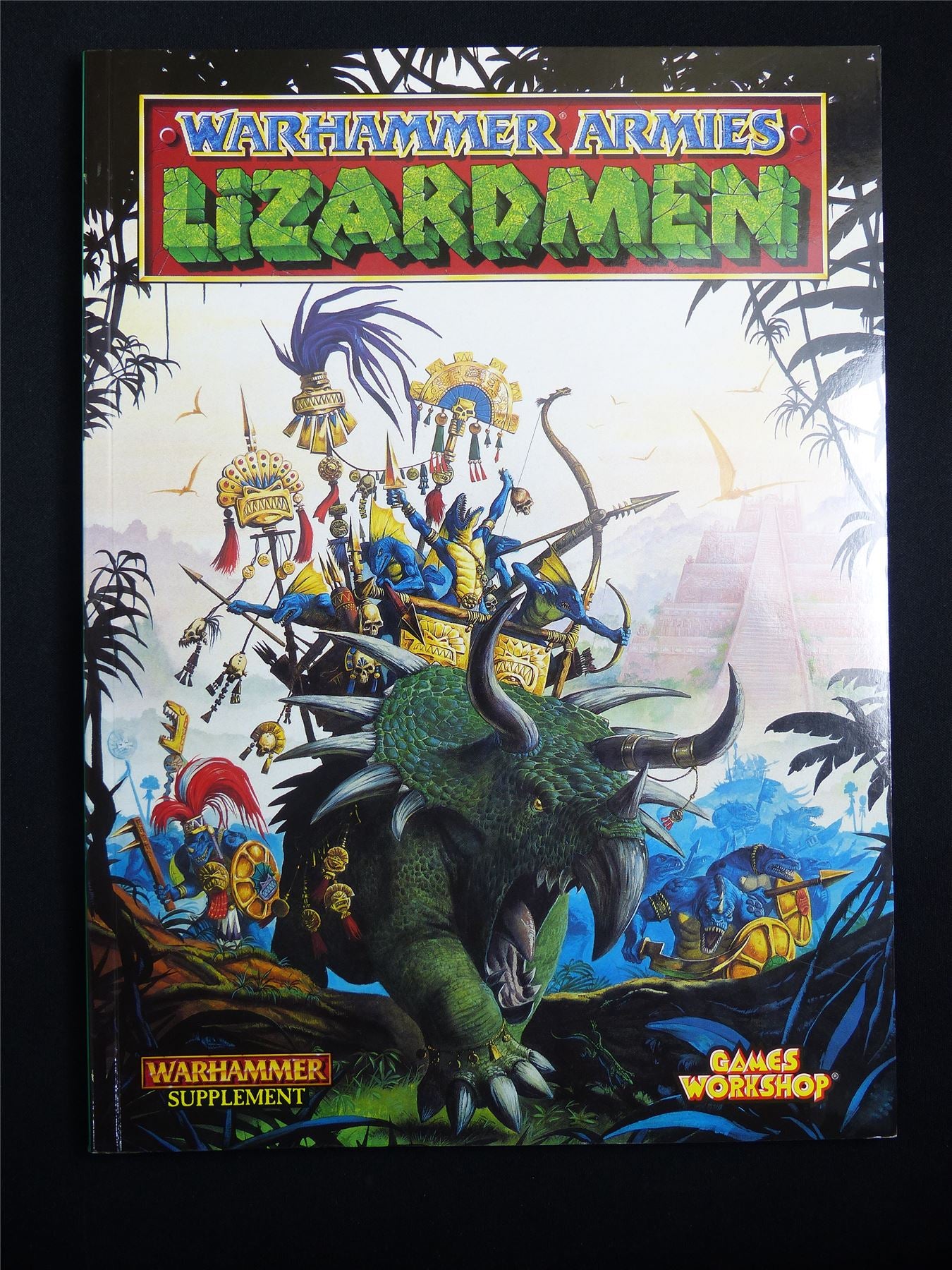 Warhammer Armies: Lizardmen 5th Edition Softback Reprint - Warhammer Old World #1H8