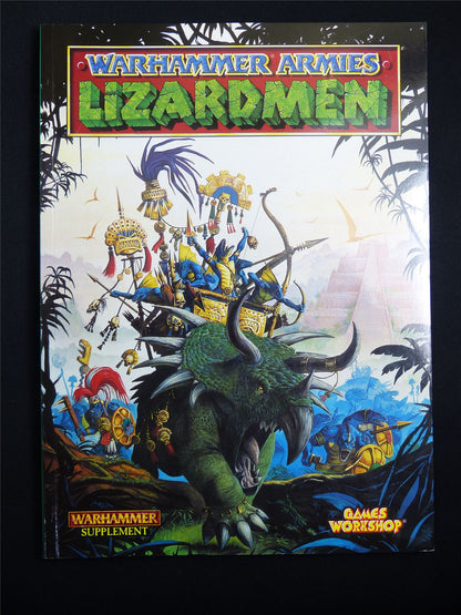 Warhammer Armies: Lizardmen 5th Edition Softback Reprint - Warhammer Old World #1H8