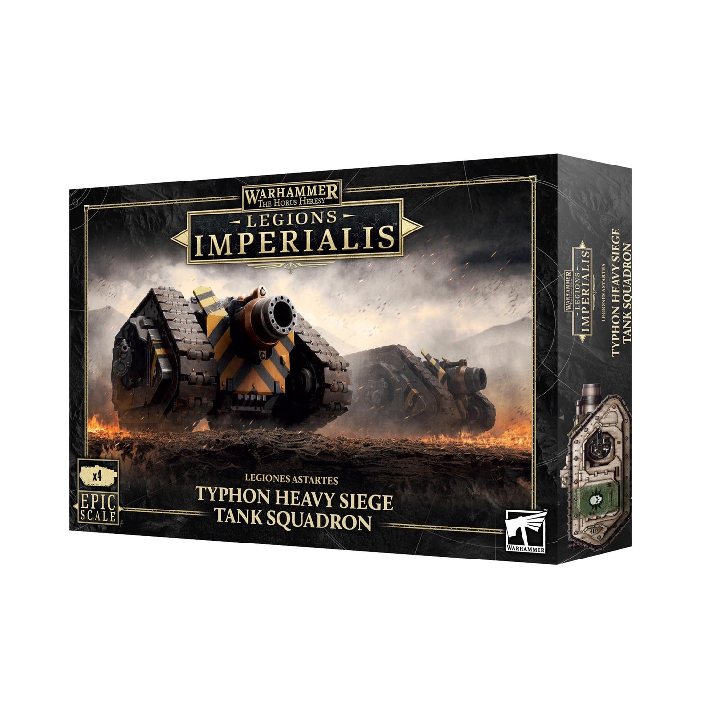 TYPHON HEAVY SIEGE TANK SQUADRON - LEGIONES ASTARTES - WARHAMMER: LEGIONS IMPERIALIS - AVAILABLE FROM 06/09/2025