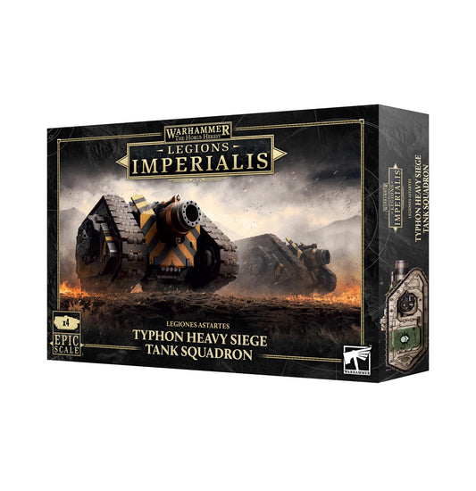 TYPHON HEAVY SIEGE TANK SQUADRON - LEGIONES ASTARTES - WARHAMMER: LEGIONS IMPERIALIS - AVAILABLE FROM 06/09/2025