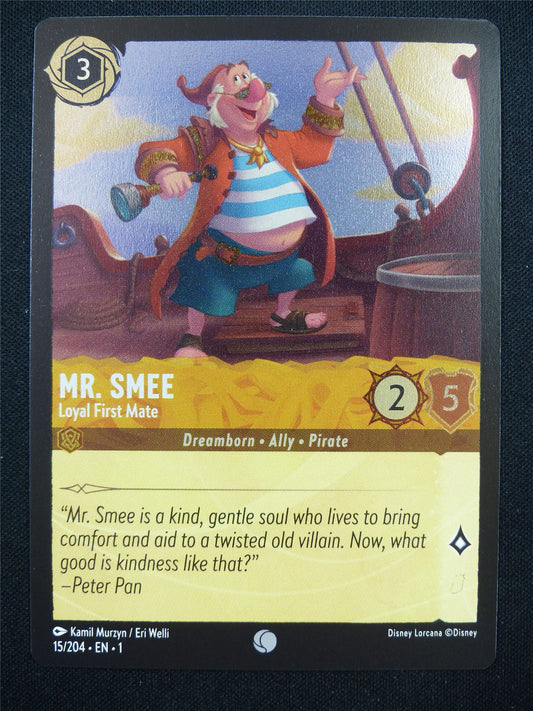 Mr. Smee 15/204 Foil - Lorcana Card #LZ