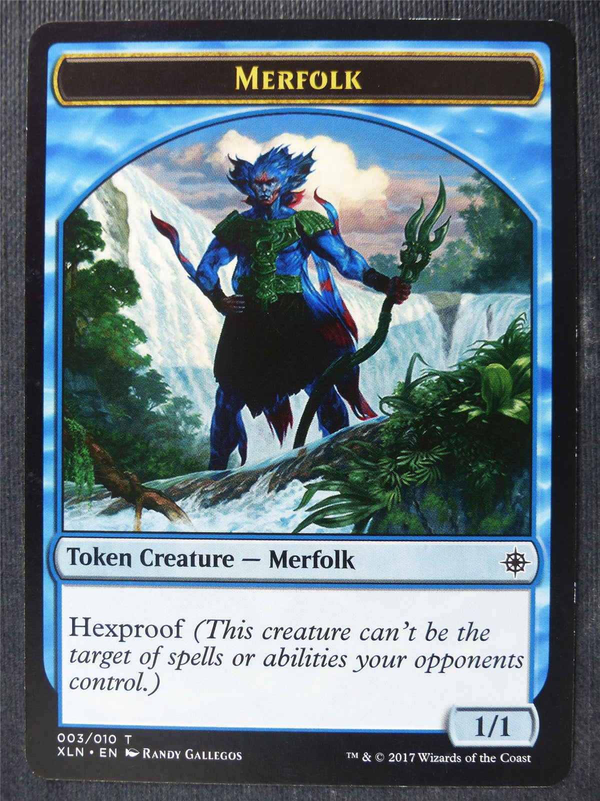 Merfolk Token - Mtg Card #3Z7