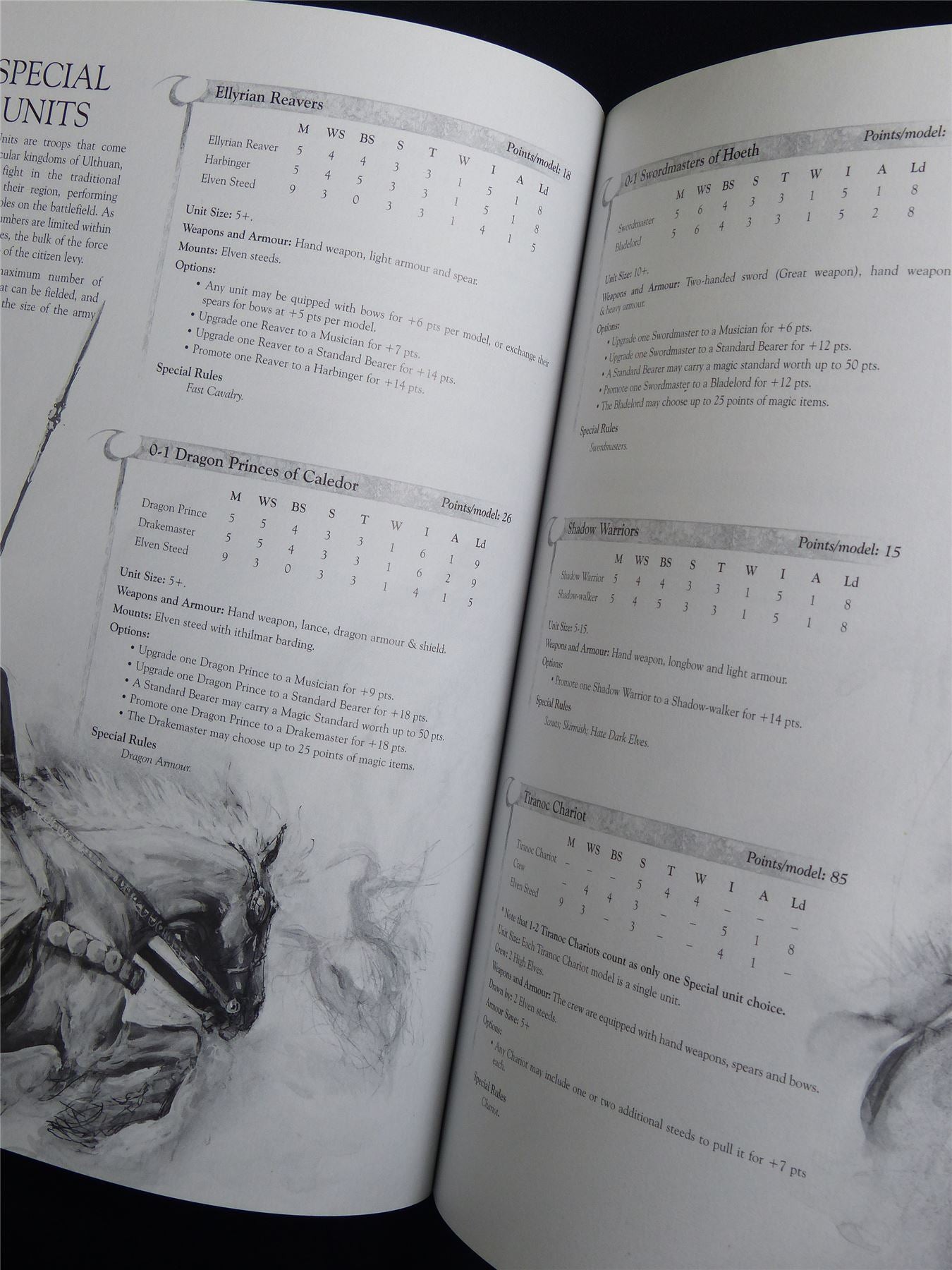 Warhammer Armies: High Elves 6th Edition Softback 2001 - Warhammer Old World #1H5