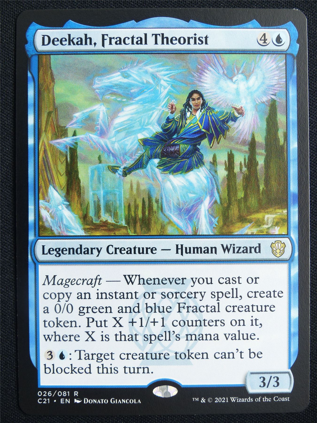 Deekah Fractal Theorist - C21 - Mtg Card #1ZZ