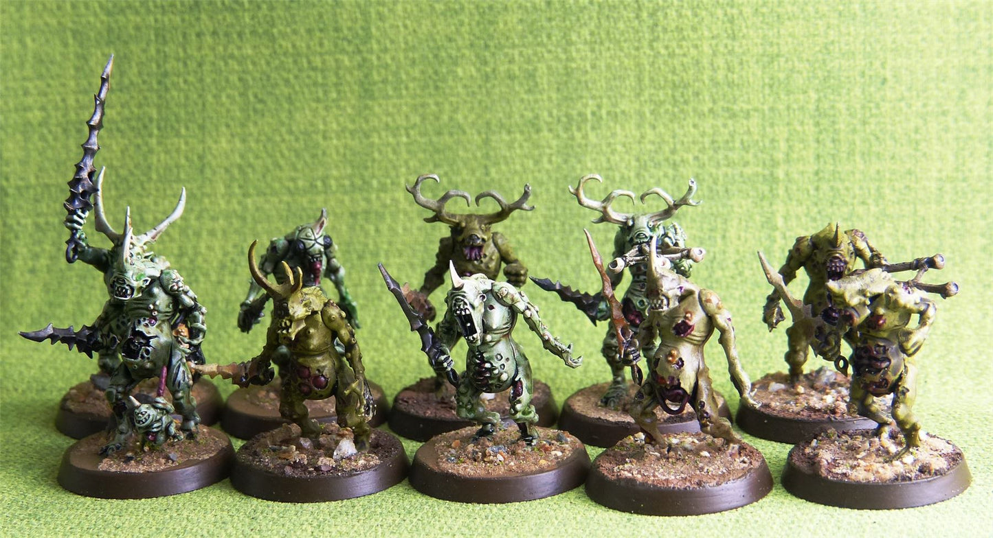 Nurgle - Plaguebearers - Warhammer AoS 40k #2R