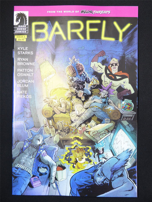 BARFLY: From the World of Minor Threats #3 - B&B Nov 2024 Dark Horse Comic #2VN