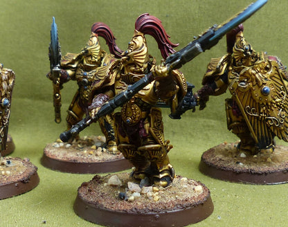 Custodian Guard Squad painted - Adeptus Custodes - Warhammer 40K #1OI