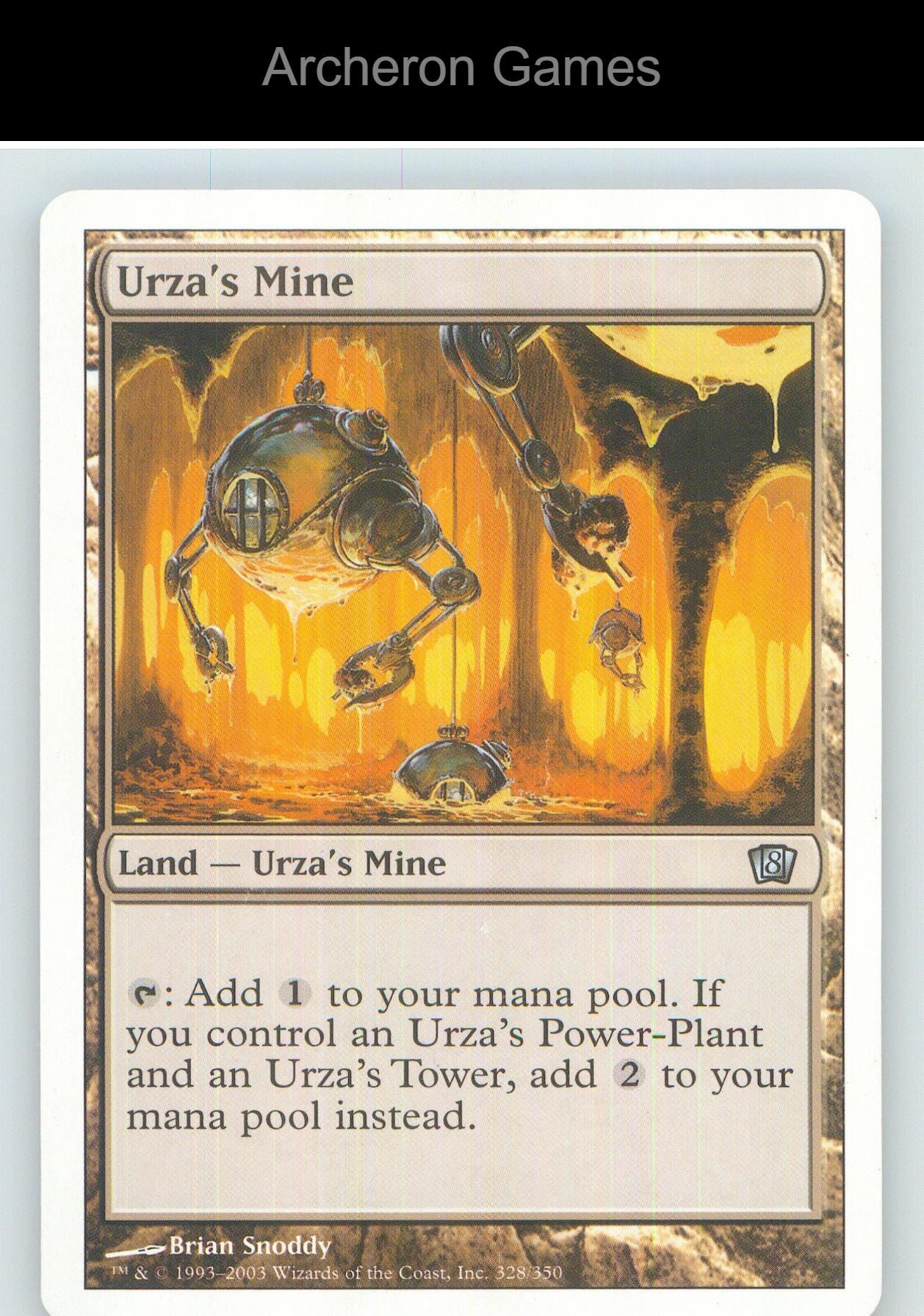 Urza's Mine 8ED 328 UC MTG Card NM/EX+