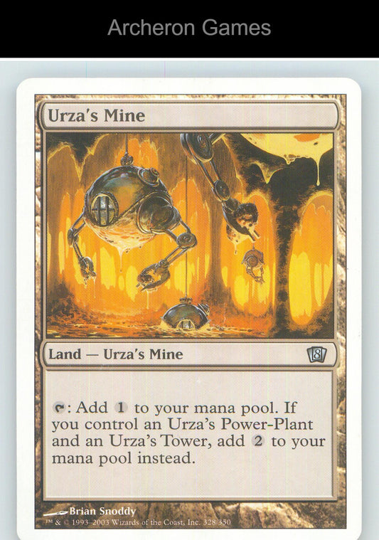 Urza's Mine 8ED 328 UC MTG Card NM/EX+