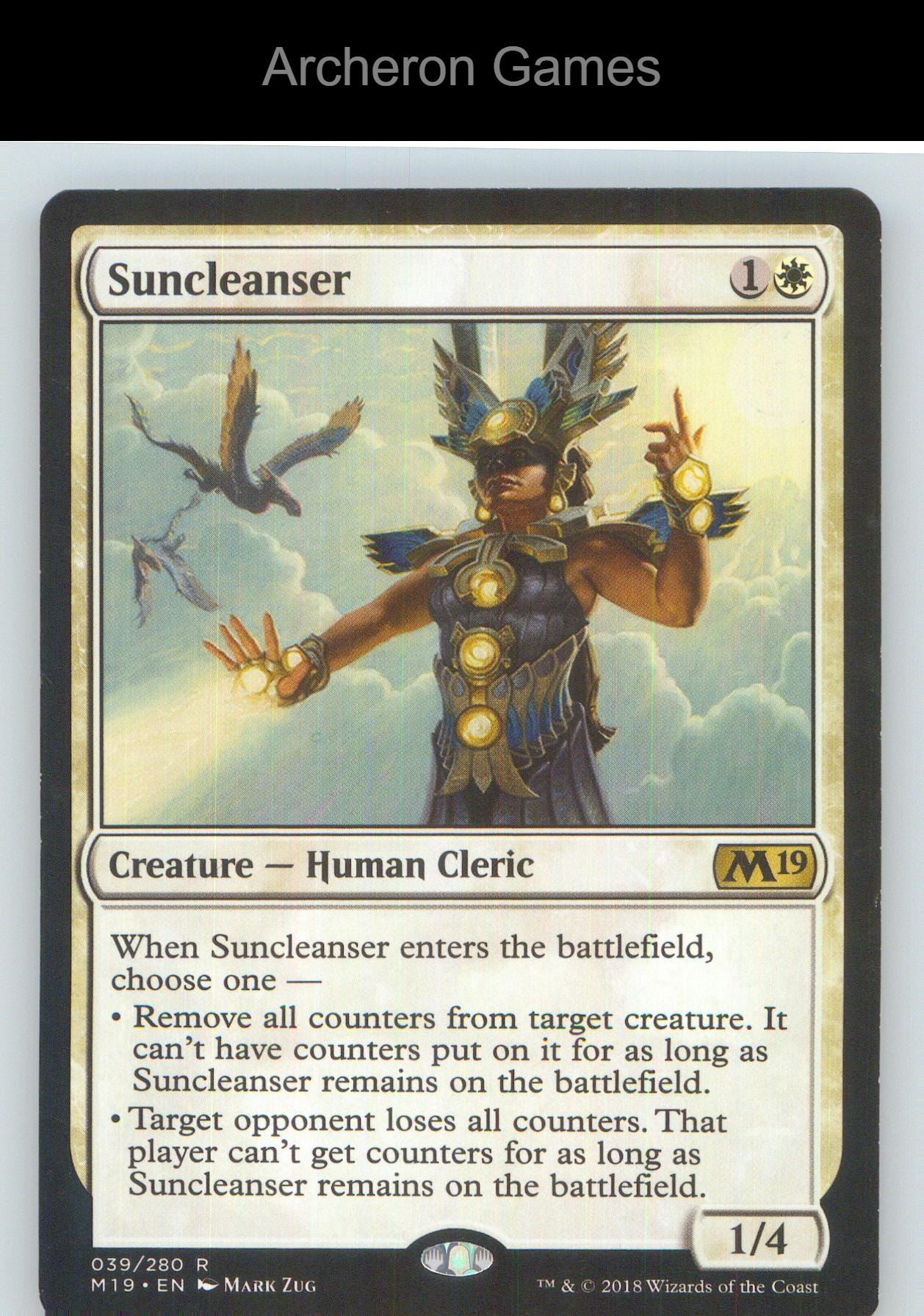 Suncleanser M19 39 R MTG Card NM/EX+