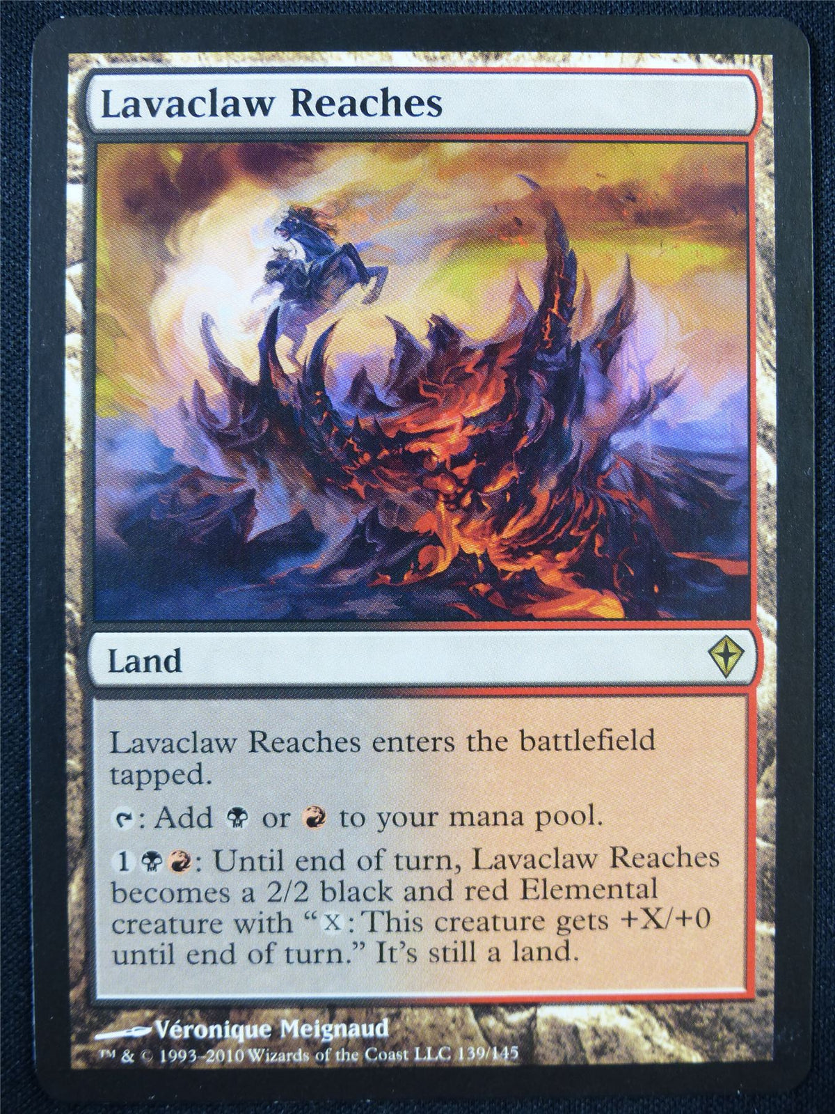 Lavaclaw Reaches - Mtg Card #2QR