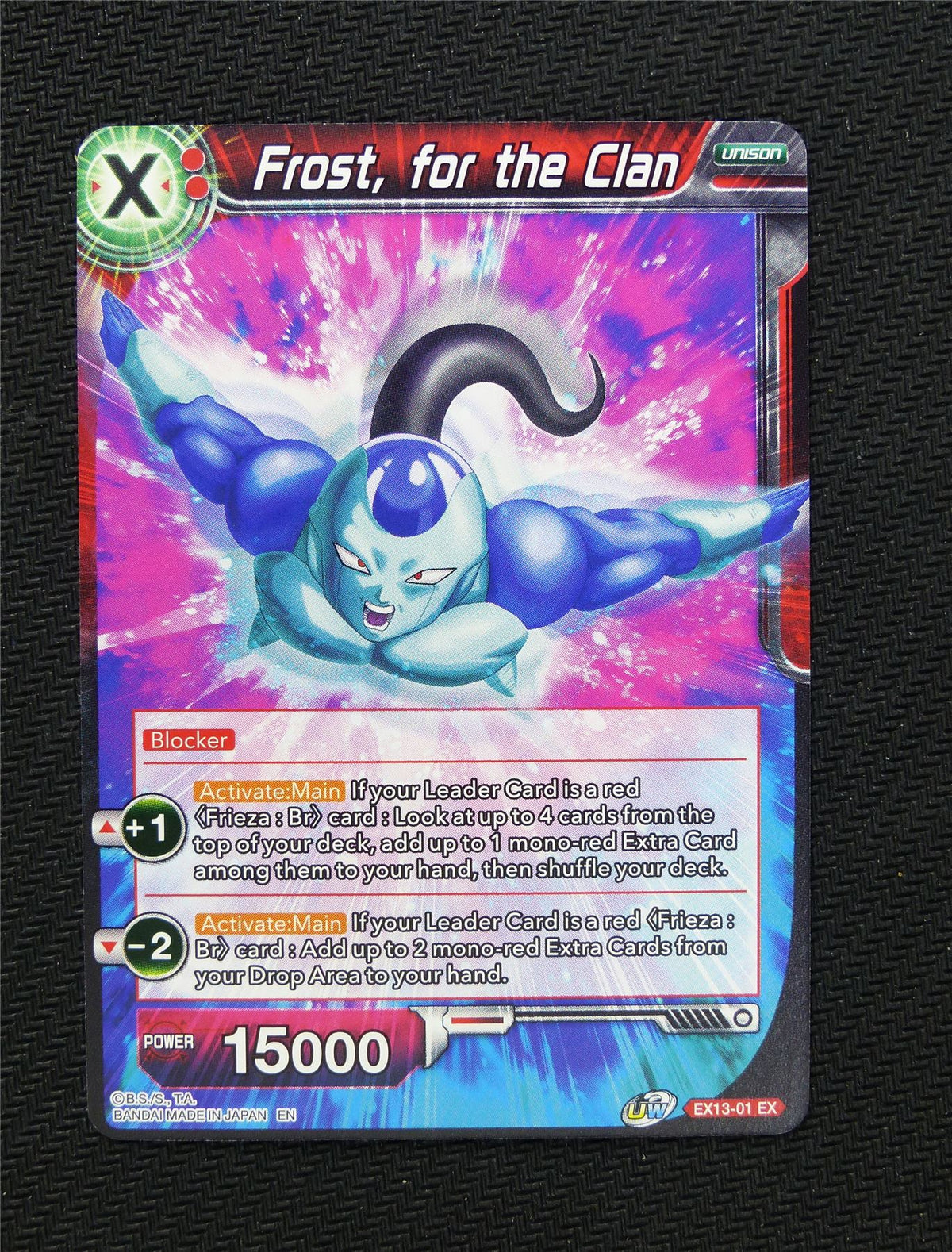 Frost for the Clan - Anniversary 2020 Dragon Ball Super