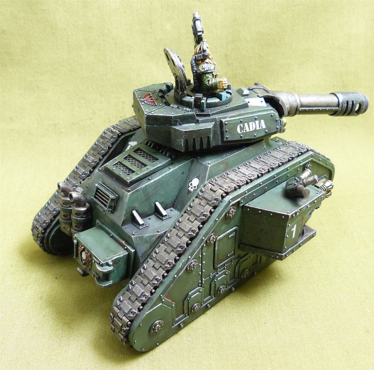 Leman Russ Battle Tank painted - Astra Militarum - Warhammer 40K #4W5