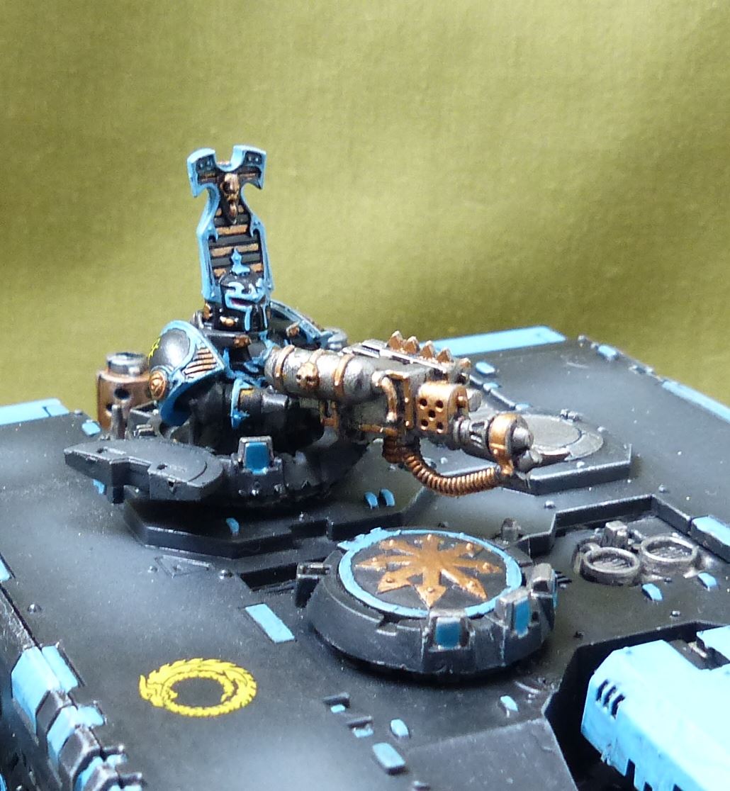 Land Raider painted - Thousand Sons - Warhammer 40K #7F3