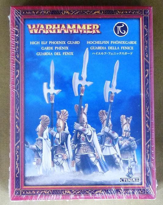 High Elf Phoenix Guard Classic Metal - High Elves - Warhammer Old World #6X4