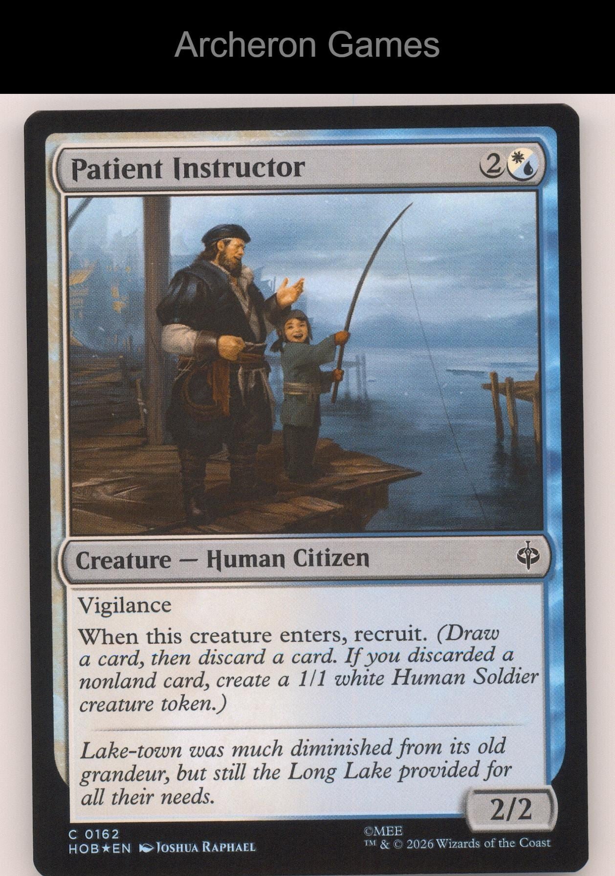 Patient Instructor HOB 162 C MTG Card The Hobbit