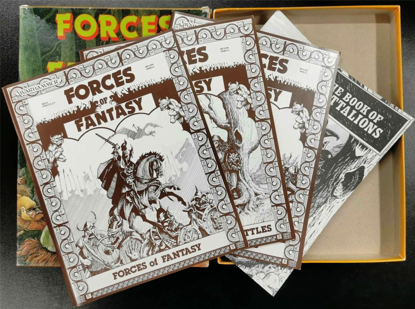 Forces of Fantasy A Warhammer Supplement - 1st Edition Vintage Box set