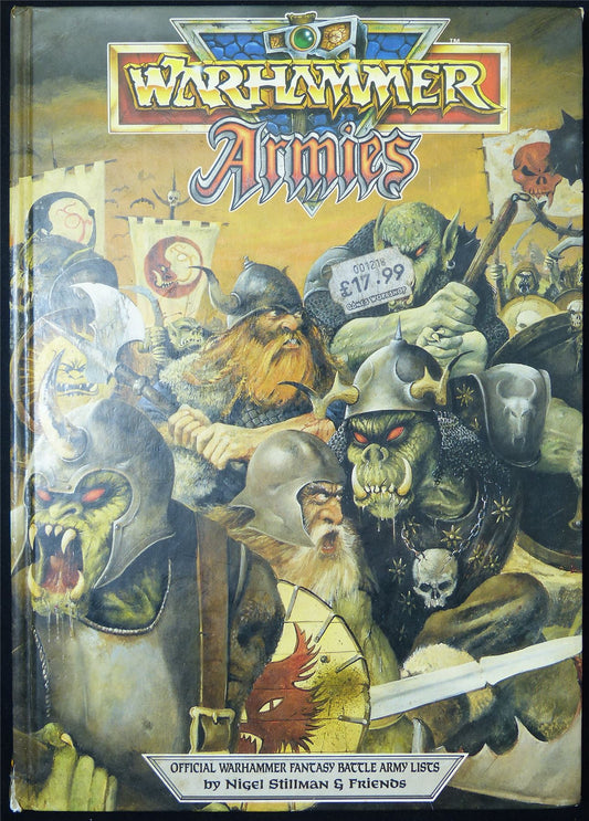 Warhammer Armies Official Battle Army Lists - Warhammer Fantasy Hardback #4OP