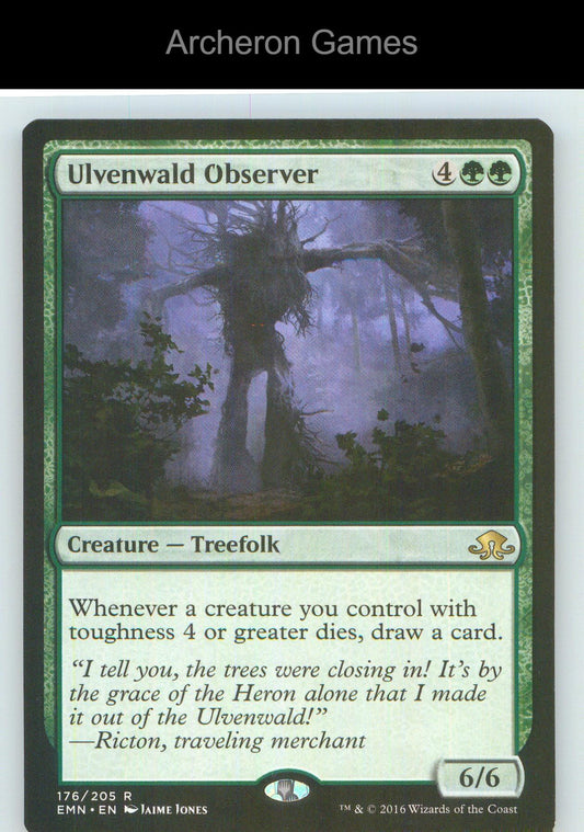 Ulvenwald Observer EMN 176 R MTG Card NM/EX+