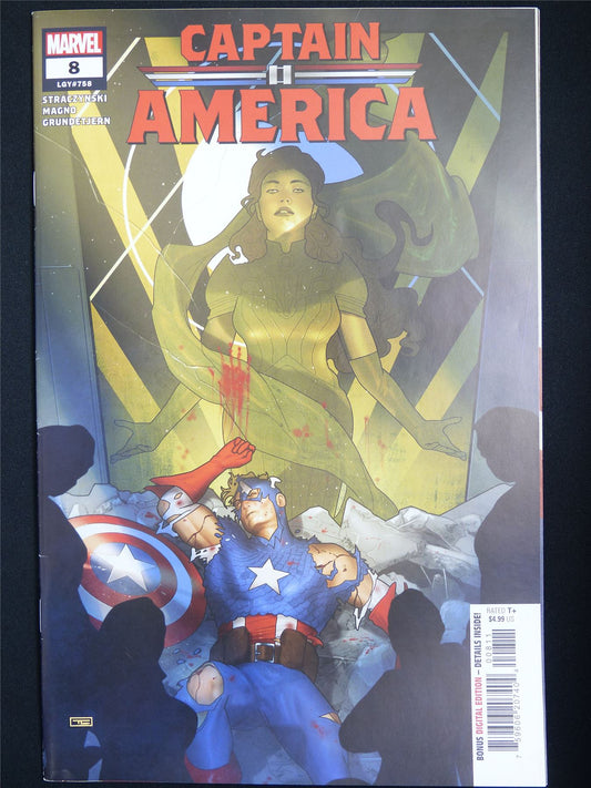 CAPTAIN America #8 - Marvel Comic #3BK