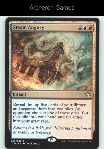 Steam Augury 68 R MTG Card Duel Decks: Speed vs. Cunning
