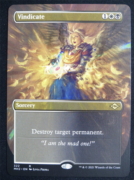 Vindicate Borderless - MH2 - Mtg Card #4NG