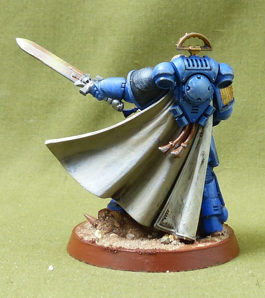 Primaris Captain painted - Space Marines - Warhammer 40K #1U3