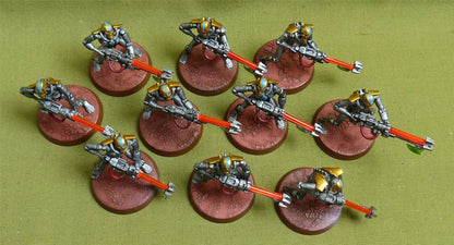 Necron Warriors painted - Necrons - Warhammer 40K #2D1