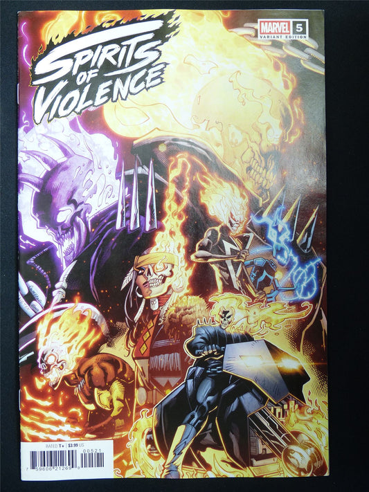 SPIRITS of Violence #5 Variant - Marvel Comic #293