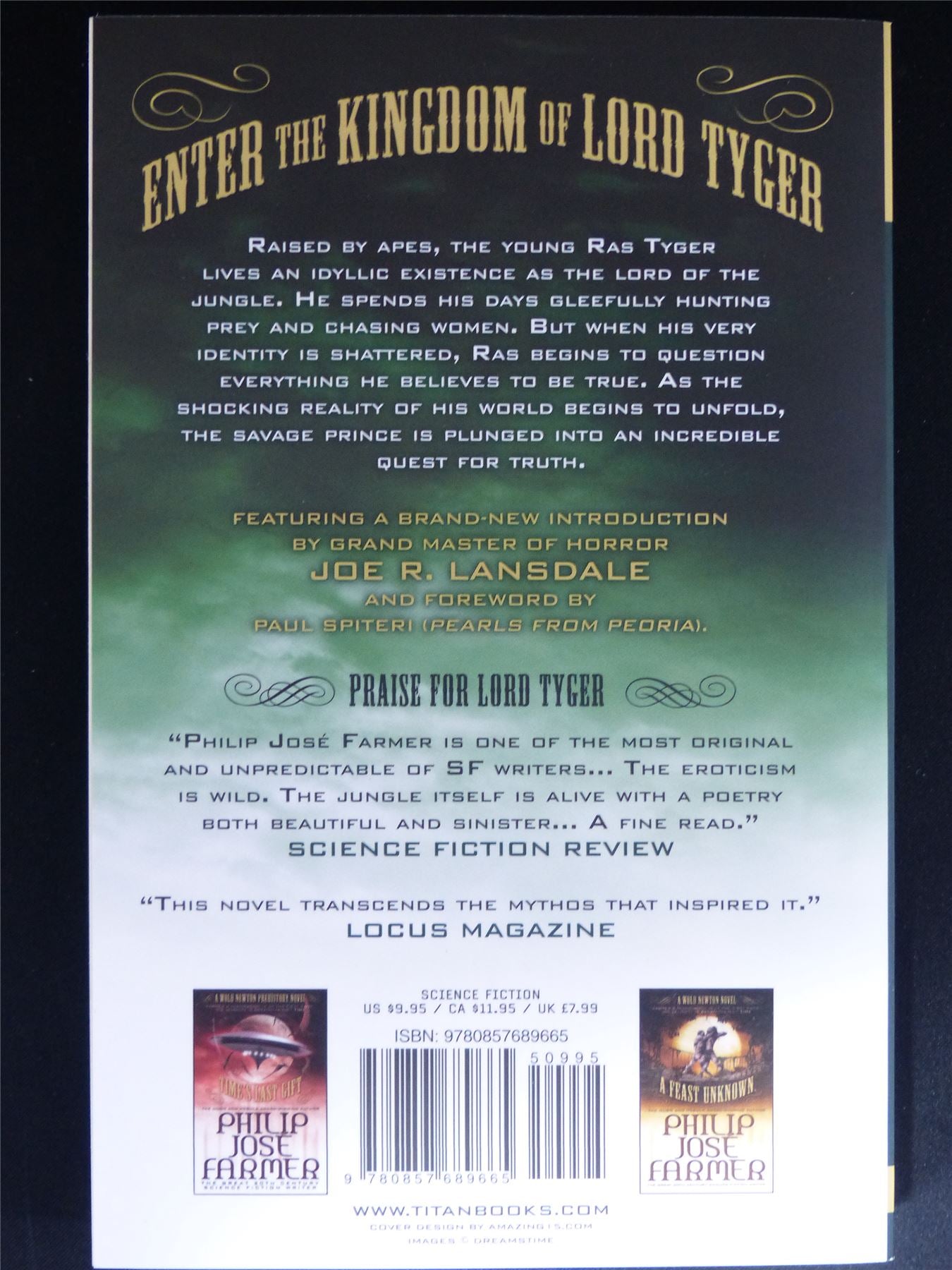 A Grand Master Novel: Lord Tyger - Titan Novel Softback #OF