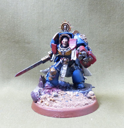 Space Marines - Captain in Terminator Armour painted - Warhammer 40K #19V