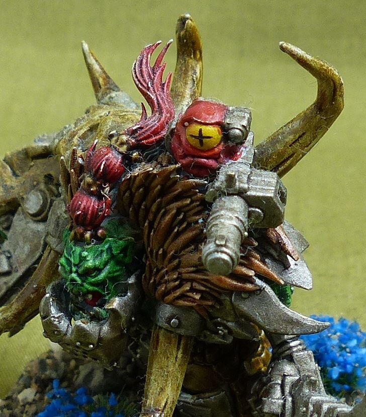 Megaboss converted painted - Orruk Warclan - Warhammer AoS #40J
