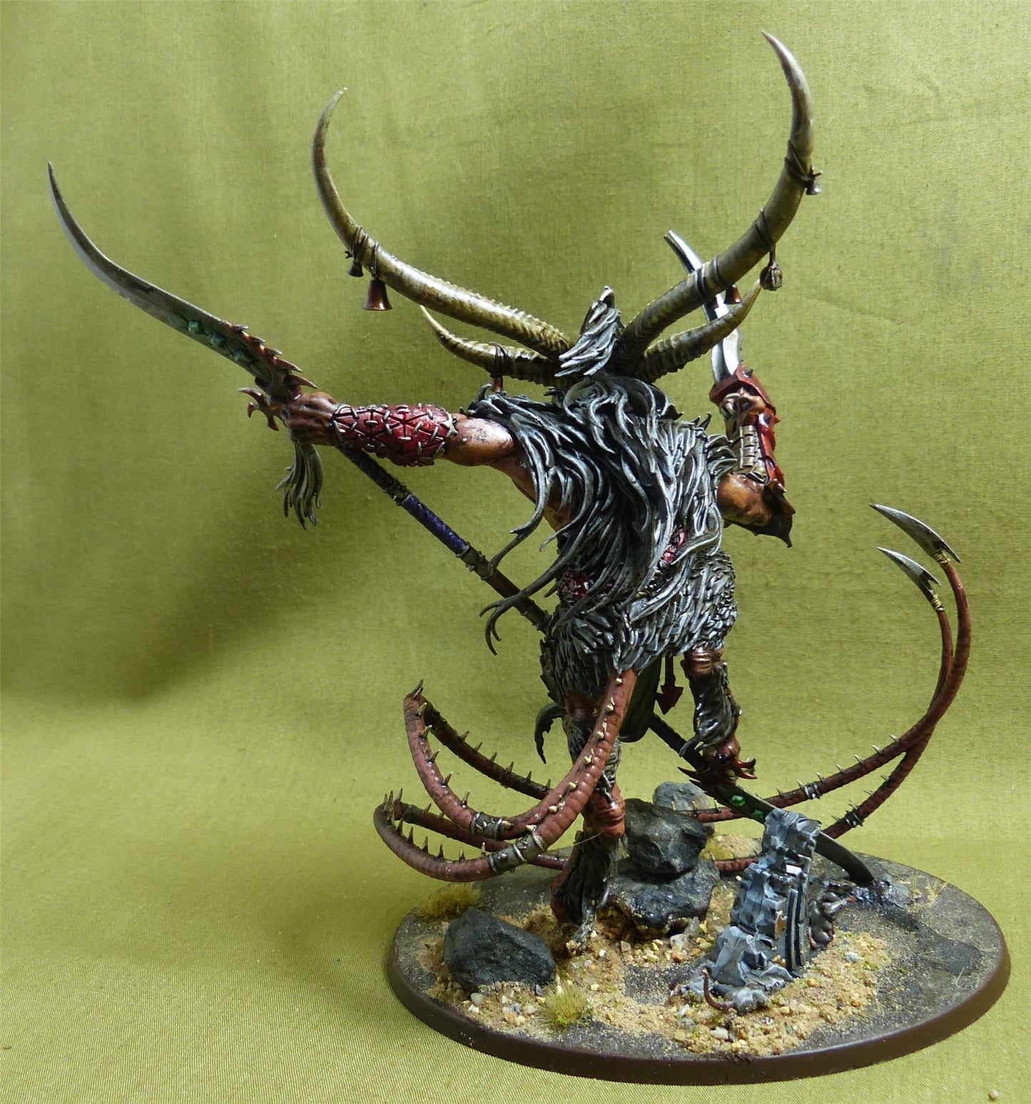 Verminlord Warbringer painted - Skaven - Warhammer AoS #16B