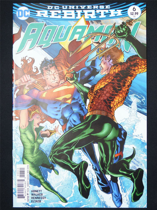 AQUAMAN #6 Rebirth - DC Comic #1HY