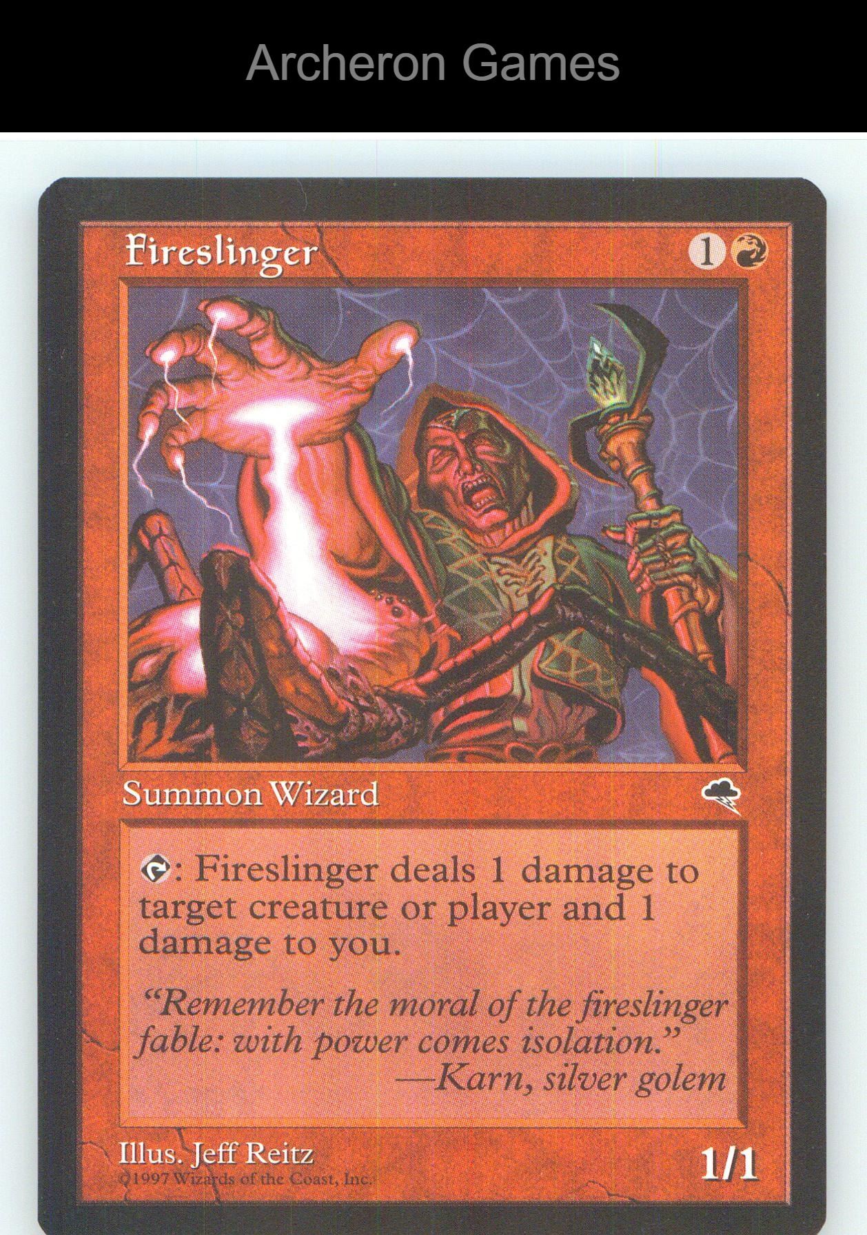 Fireslinger PLST C MTG Card NM/EX+
