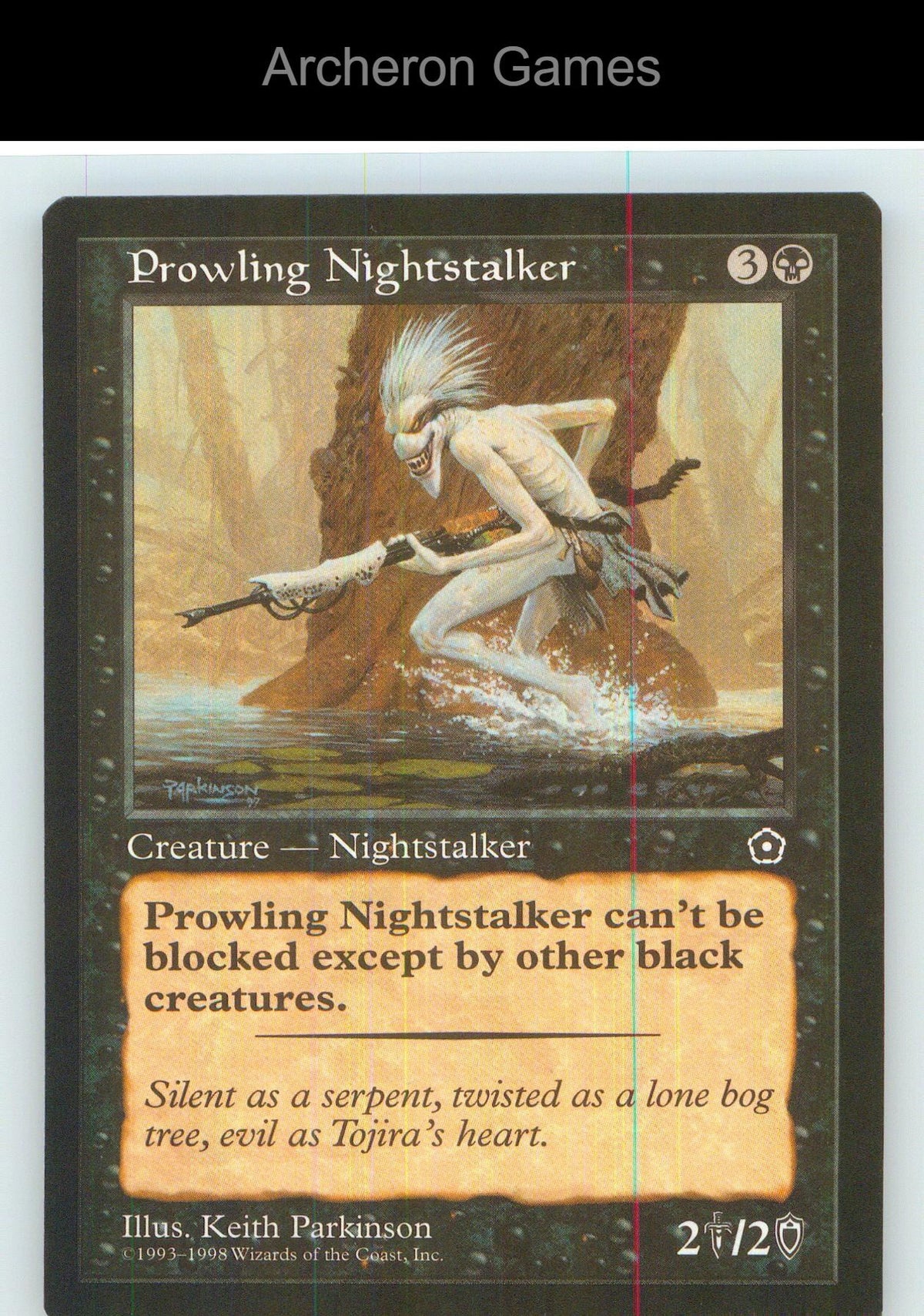 Prowling Nightstalker P02 C MTG Card NM/EX+