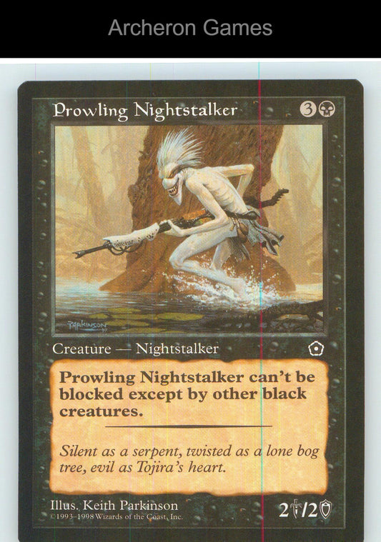 Prowling Nightstalker P02 C MTG Card NM/EX+