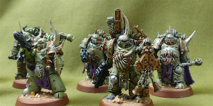 Plague Marines painted - Death Guard - Warhammer 40K #36W